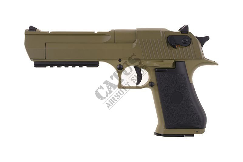CYMA airsoft pistol AEP CM121 Tan 