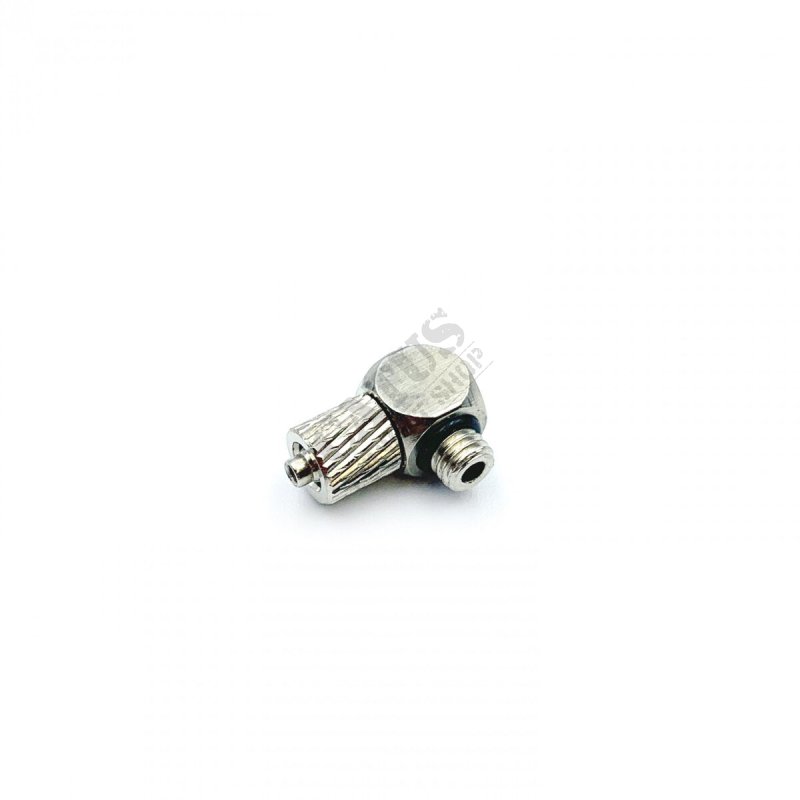 Airsoft screw coupling right angle for 4mm hose M5 EPeS Airsoft  
