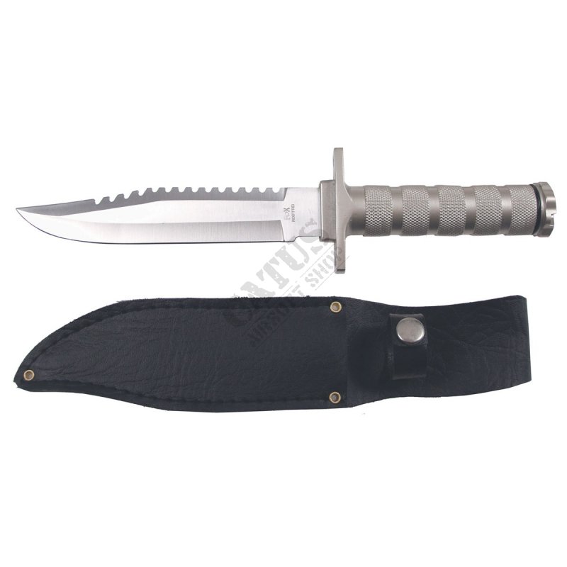 Survival tactical knife MFH Silver