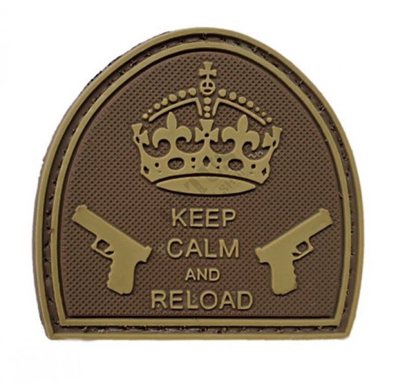 Patch - Keep Calm And Reload Tan 