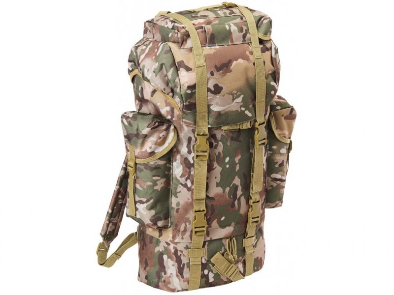 Tactical backpack Nylon 65L Brandit Tactical Camo 