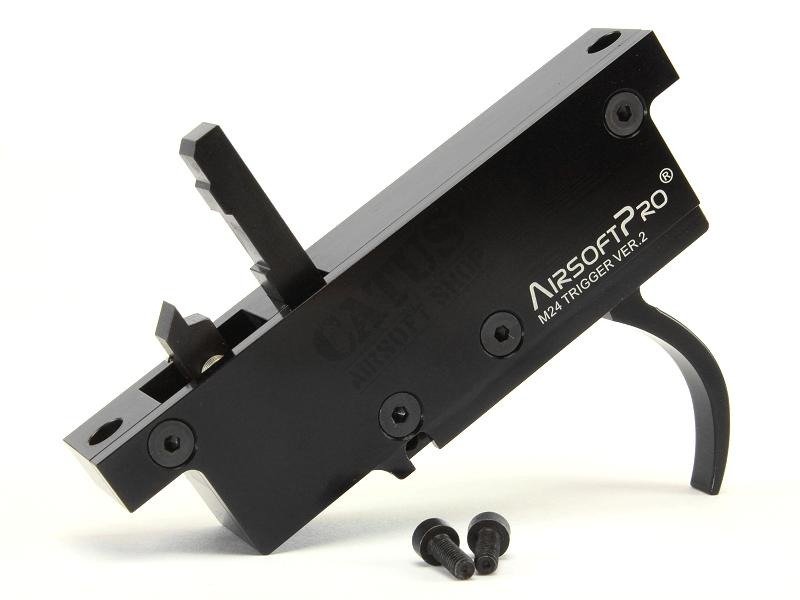 Airsoft trigger mechanism for M24 Gen.2 AirsoftPro Black