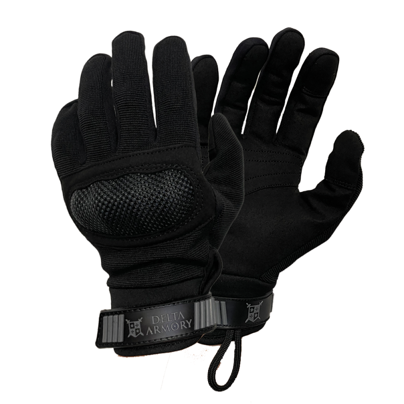 Defender II Delta Armory Tactical Gloves Black XS