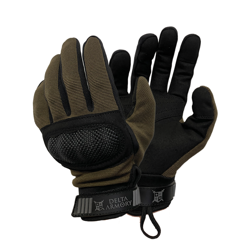 Defender II Delta Armory Tactical Gloves Oliva XS