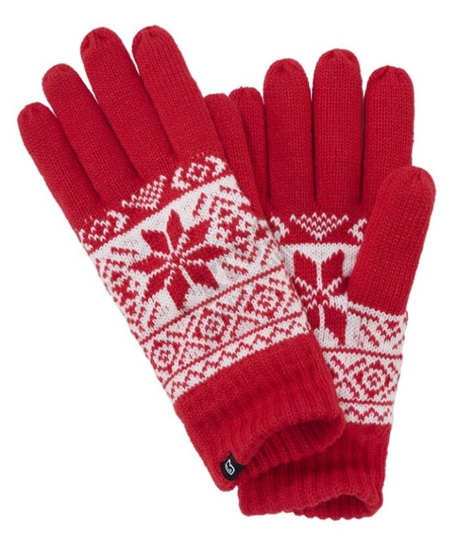 Winter gloves Brandit Red M