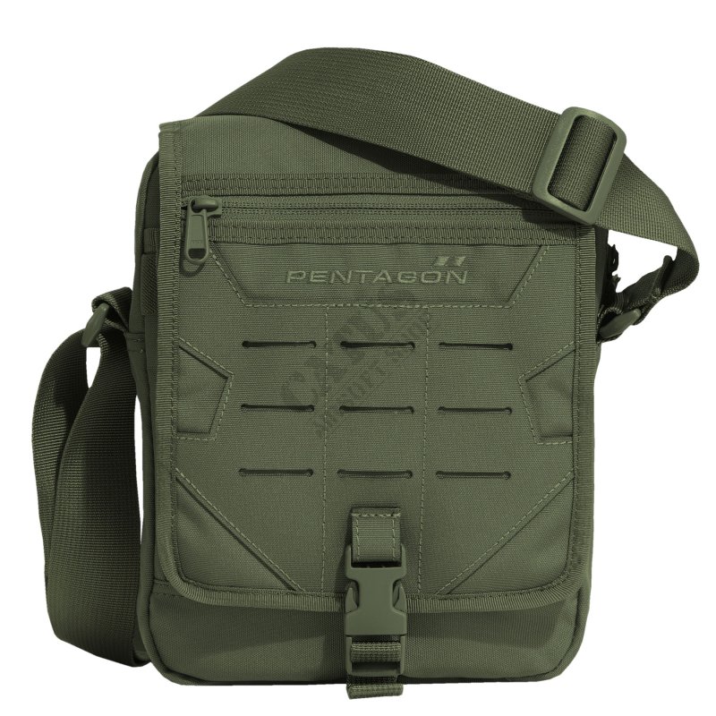 Pentagon Tactical Messenger Shoulder Bag Oliva 