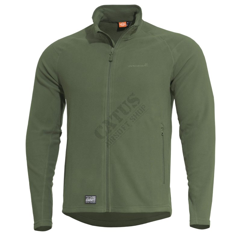 ARKOS Pentagon fleece hoodie Camo green M