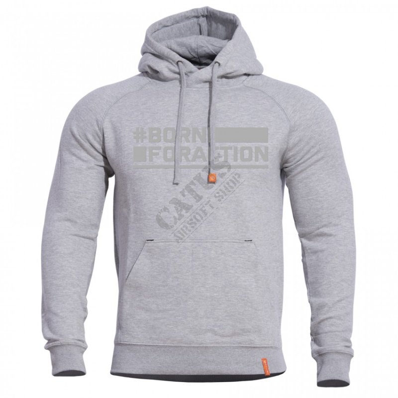 Phaeton "Born For Action" Pentagon hoodie Melange M
