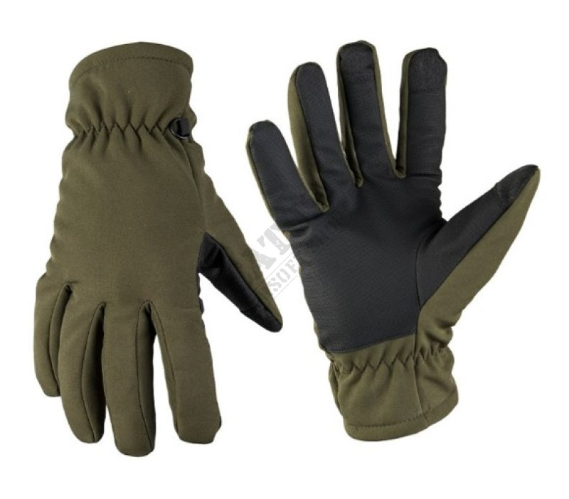 Softshell Gloves Thinsulate Mil-Tec Oliva S