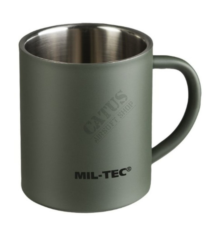 Frosted thermo mug 300ml Mil-Tec Oliva 