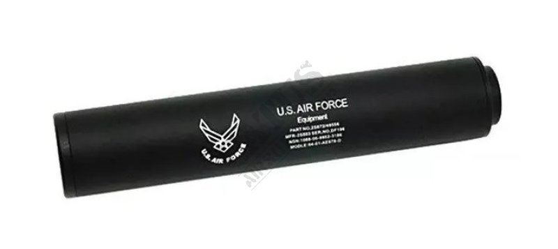 Airsoft silencer US Air Force Tracer 190x35mm FMA Black 