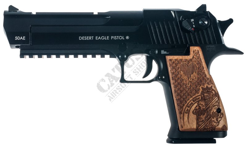 CyberGun airsoft pistol GBB Desert Eagle .50 Poker Limited Edition CO2 Black 