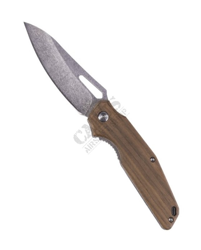 Knife with wooden handle and steel blade Mil-Tec  