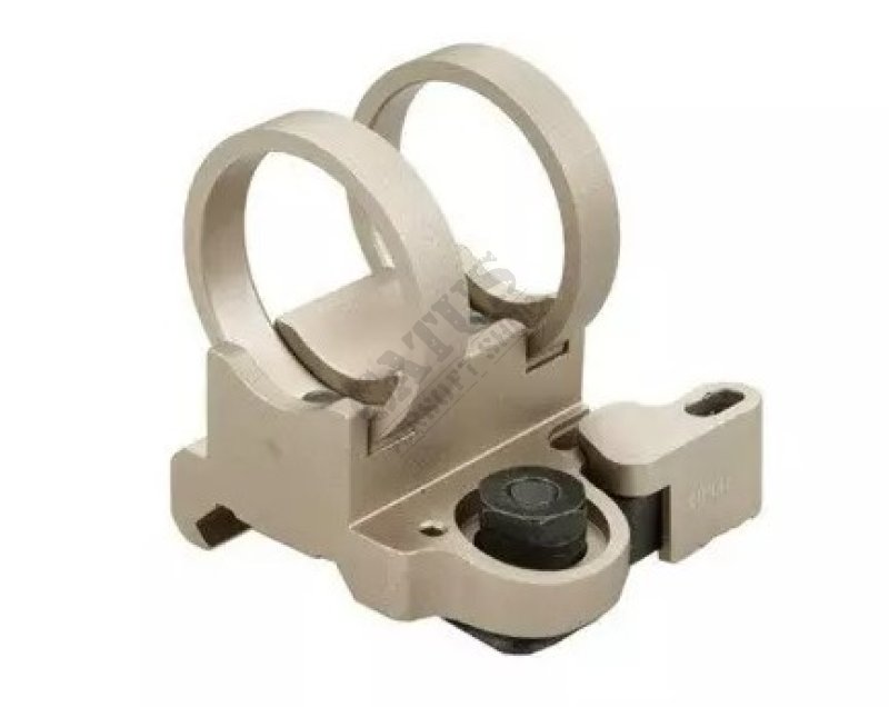 Airsoft slant mount QD for tactical light on RIS Element  