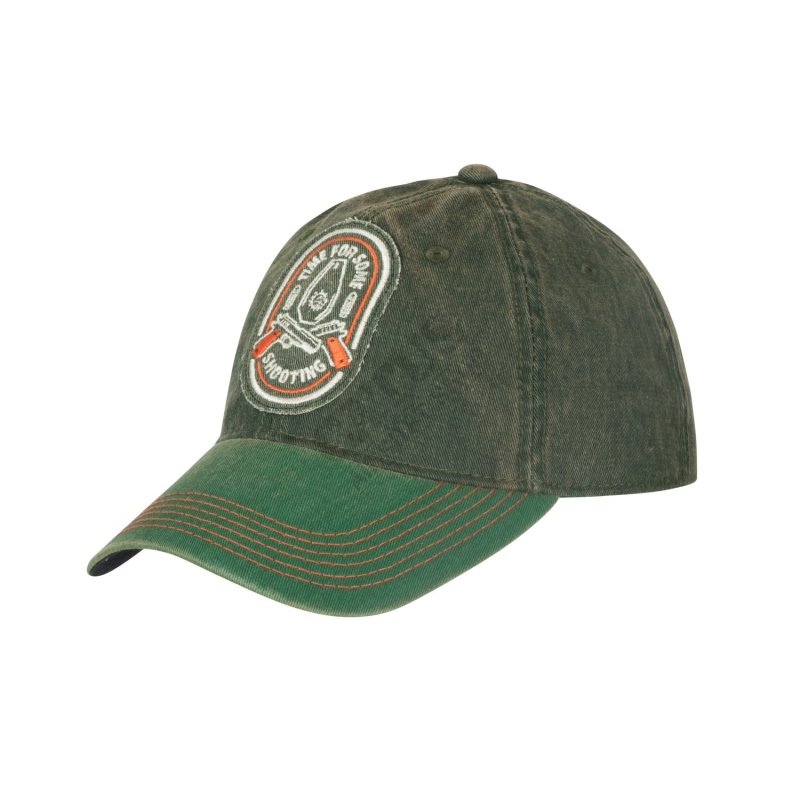 Helikon Shooting Time Snapback Cap Dirty Washed Green 
