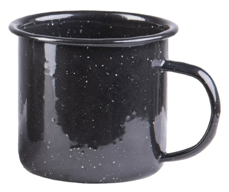 Enamel mug WESTERN 350ml Mil-Tec Black