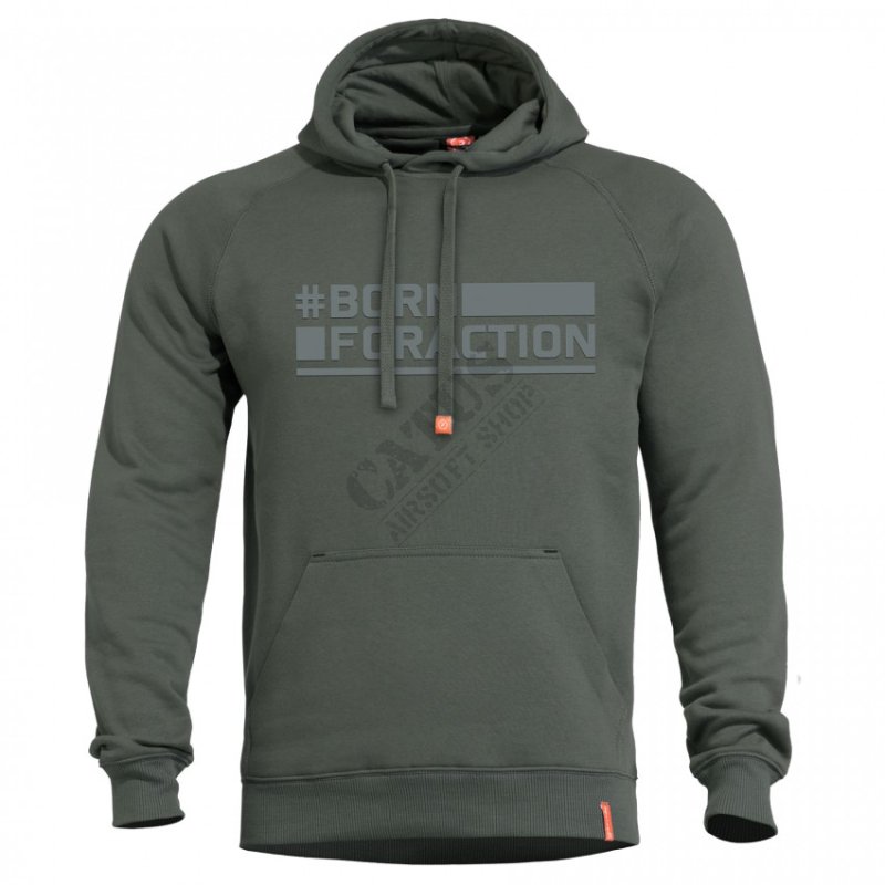 Phaeton "Born For Action" Pentagon hoodie Camo green S