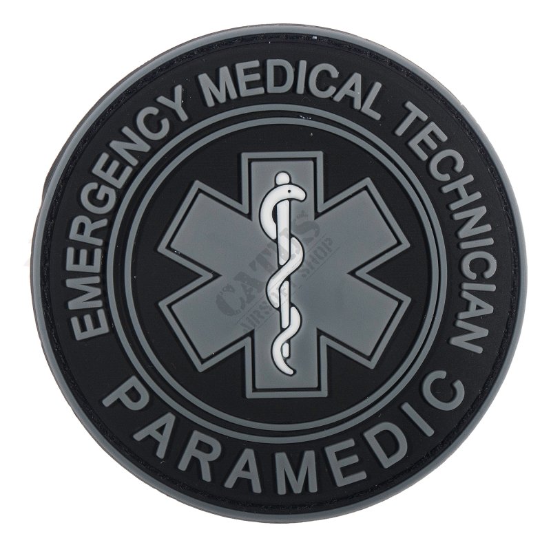 Velcro patch 3D Paramedic Delta Armory Glow in the Dark 