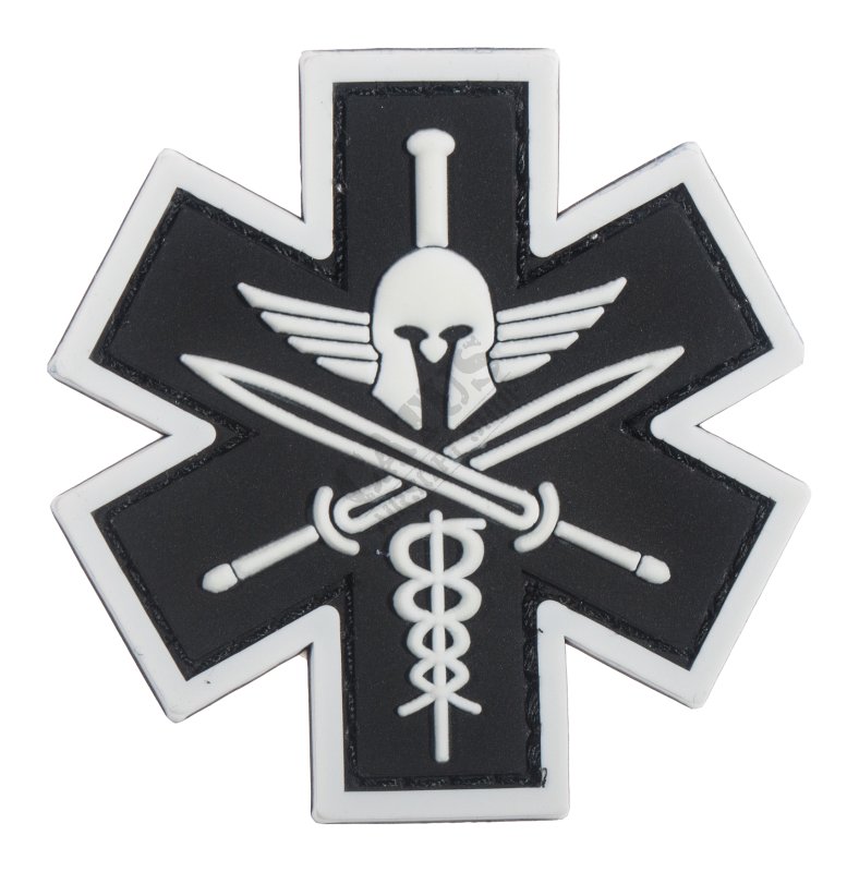 Velcro patch 3D Medic Tactical Delta Armory Black 