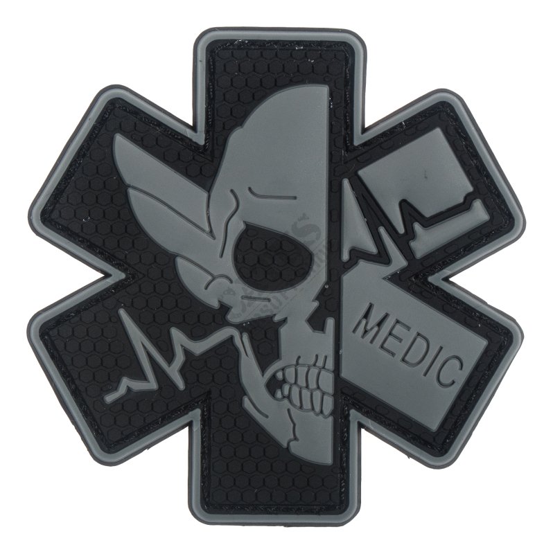 3D Medic Delta Armory velcro patch Grey