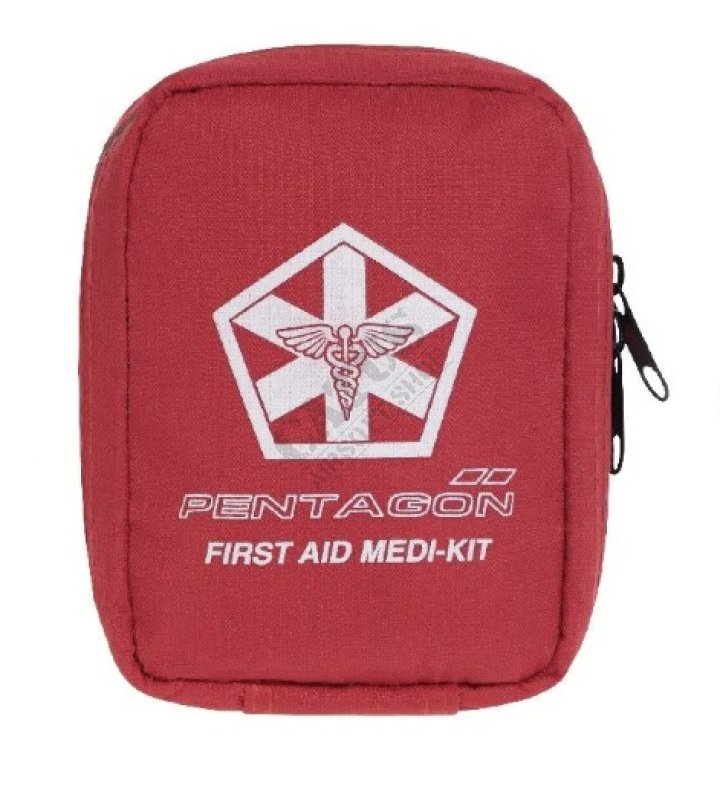 Medic MOLLE Pentagon Hippokrates Medi-kit Red 
