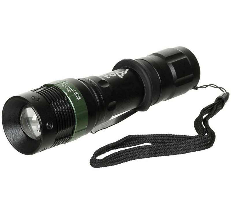 Tactical FOX Tactical Flashlight Black