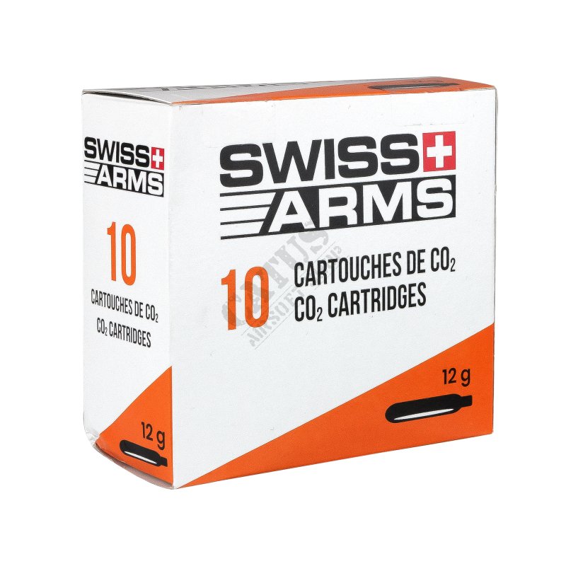 CO2 bomb 12g set 10pcs Swiss Arms  