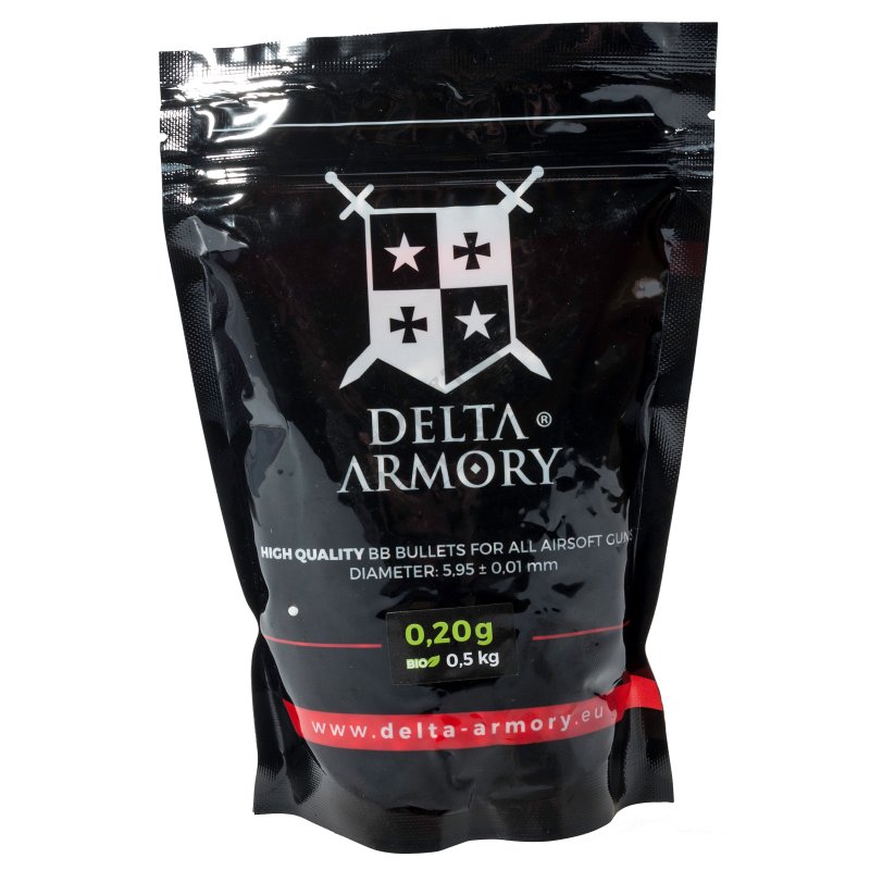 Airsoft BB Delta Armory 0,20g 0,5kg White