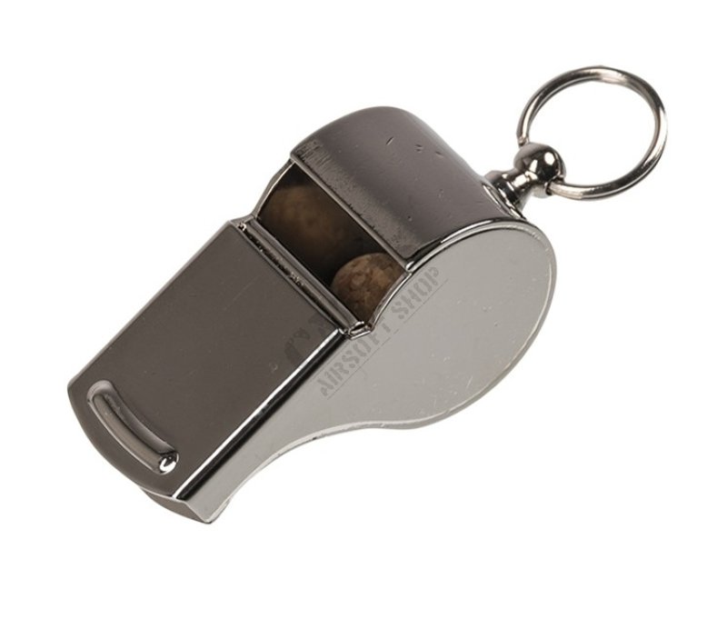 Whistle MILITARY nickel plated Mil-Tec  