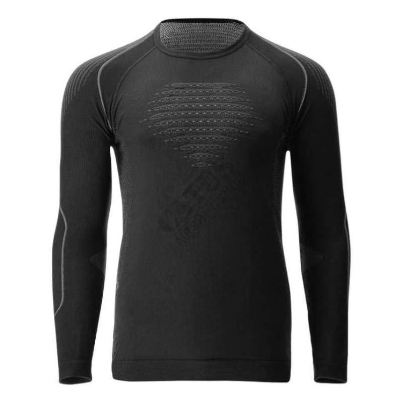 Functional men's long sleeve T-shirt EVOLUTYON XTREME REGULAR UYN Black L/XL