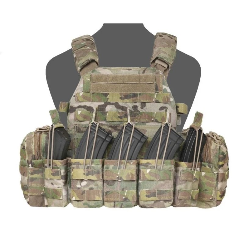 Tactical vest Plate Carrier DCS AK Config Warrior Multicam L