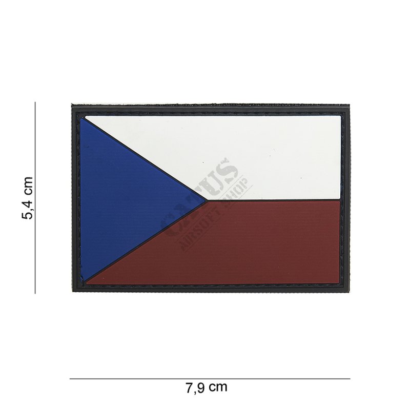 Velcro patch 3D Czech flag 101 INC  