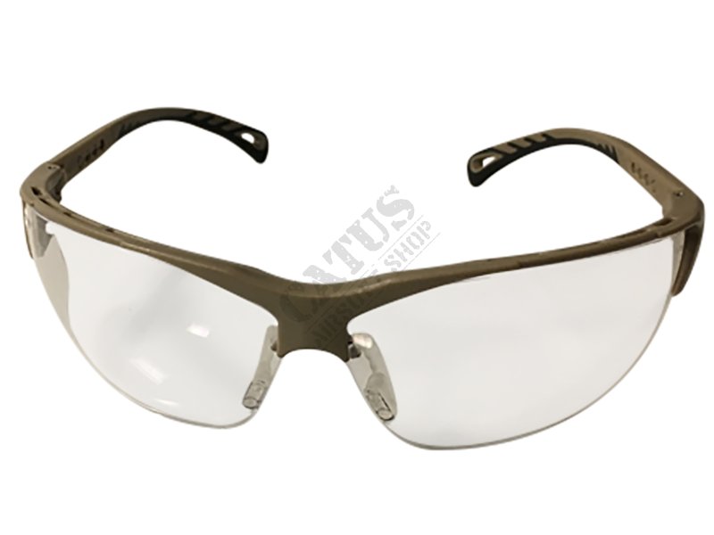 Protective goggles clear Strike Systems ASG Tan 
