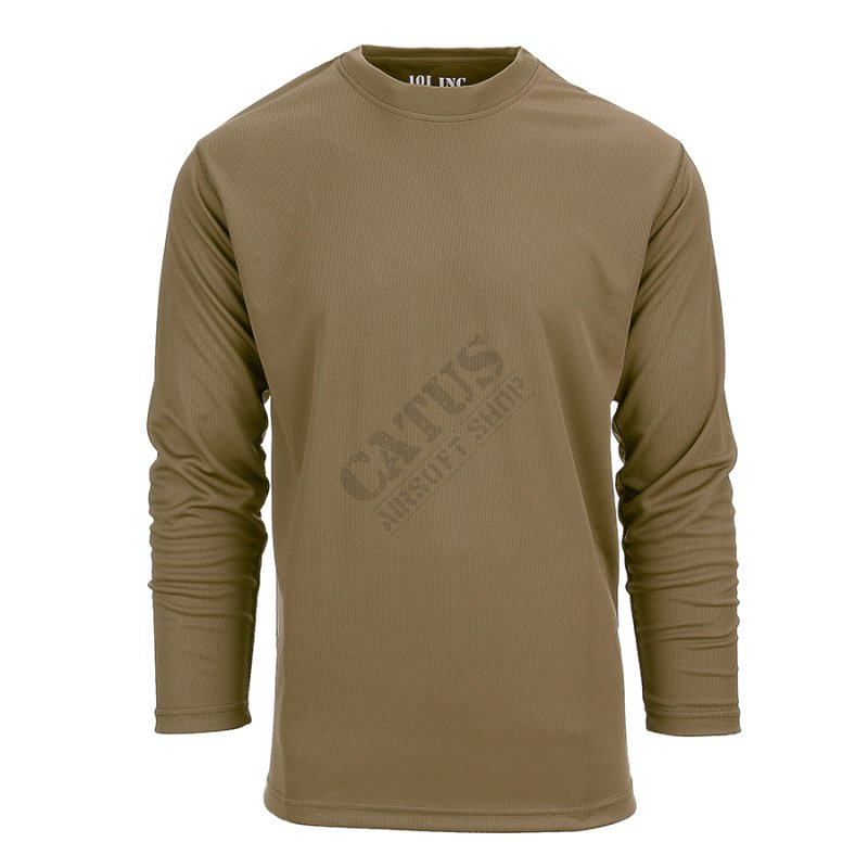 Tactical long sleeve T-shirt Quick Dry 101 INC Coyote L