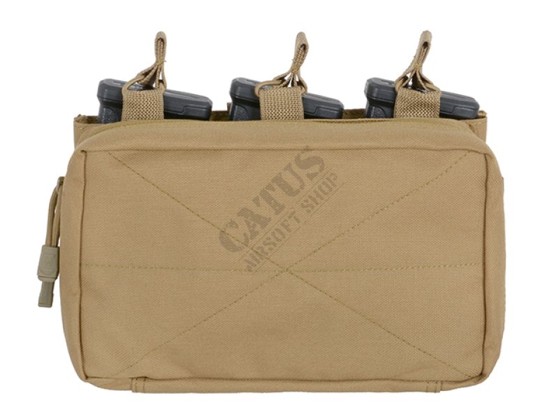 MOLLE triple holster for M4 8FIELDS magazines Tan 
