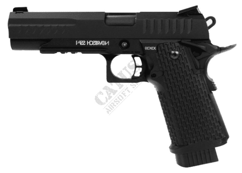 Novritsch airsoft pistol GBB SSP1 Green Gas Black 