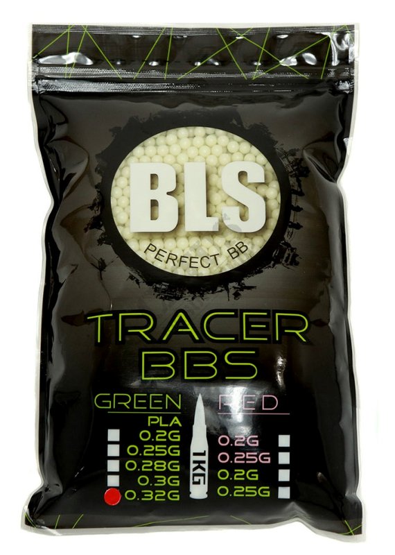 Airsoft BB BLS Tracer 0,32g 3120pcs Glow in the Dark 