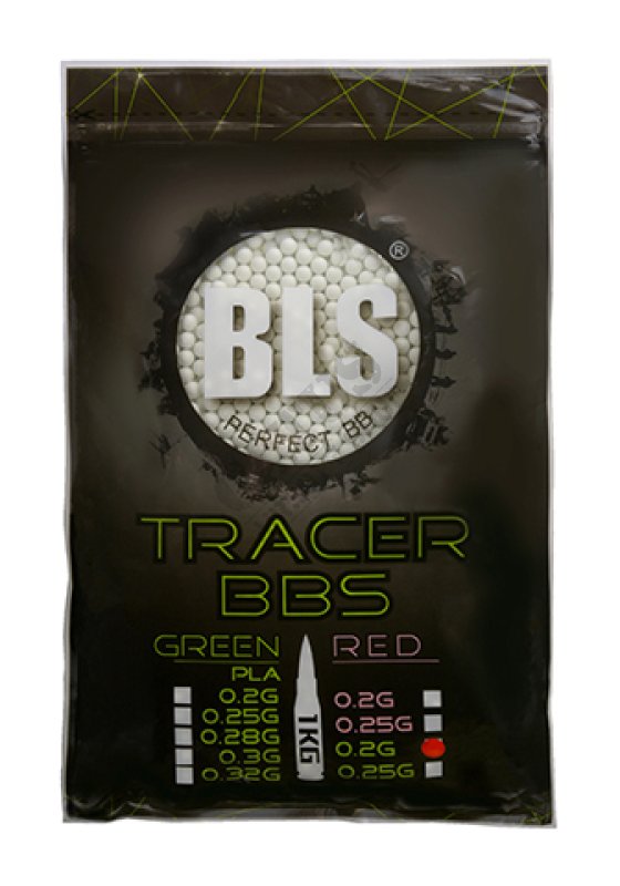 Airsoft BB BLS Tracer 0,20g 5000pcs Glow in the Dark 
