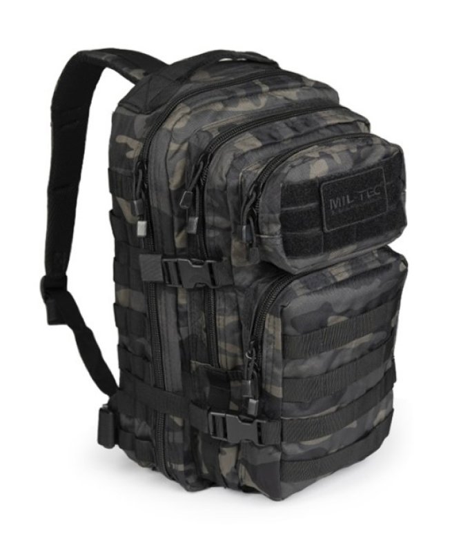 Tactical backpack US ASSAULT SM 20L Mil-Tec Dark Camo 
