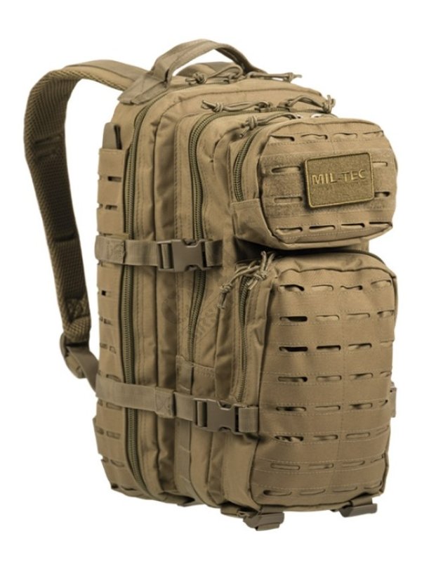 Tactical backpack ASSAULT SM laser cut 20L Mil-Tec Coyote 