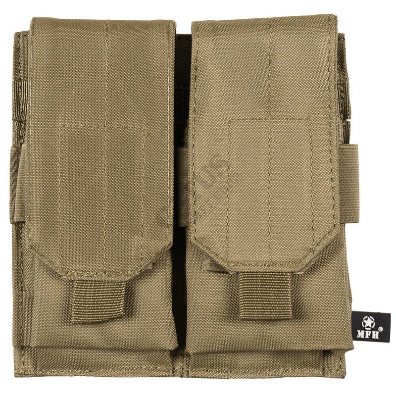 MOLLE double holster for MFH magazines Coyote 
