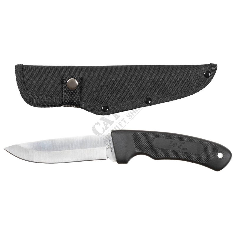 Hunter FOX Black fixed blade hunting knife