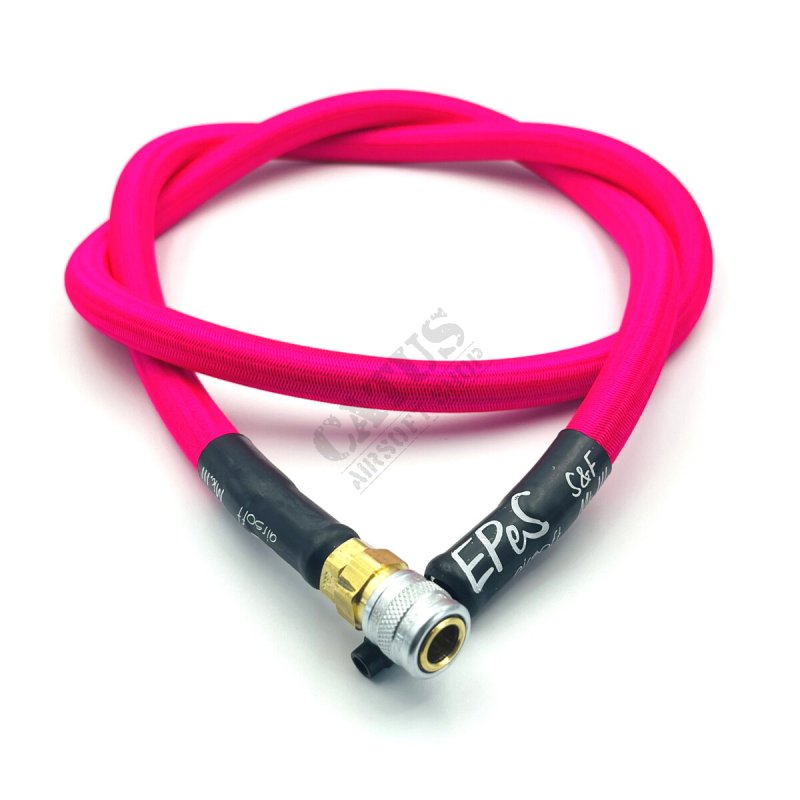 HPA S&F Mk.III 115 cm EPeS Airsoft hose Neon pink 