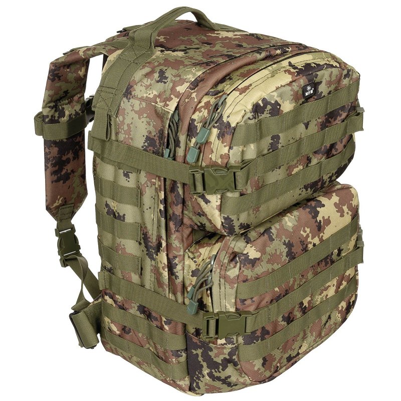 Tactical Backpack US Assault II 40L MFH Vegetato 