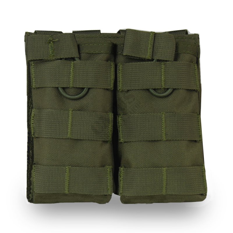 MOLLE double open holster for M4 Delta Armory magazines Oliva 