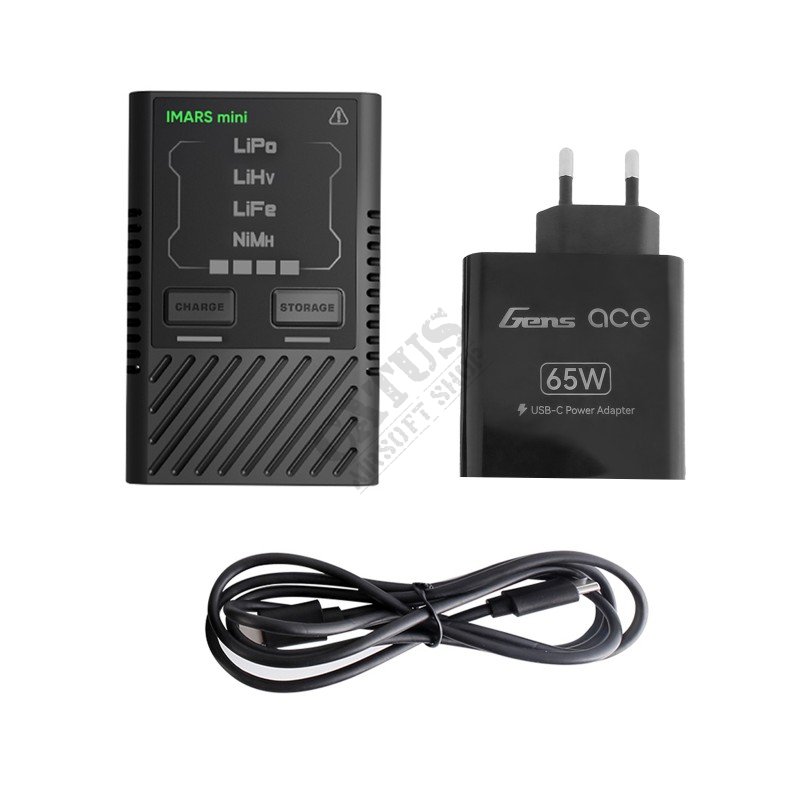 Gens Ace airsoft charger Imars mini G-Tech LiPo/LiHV/LiFe/NiMH  