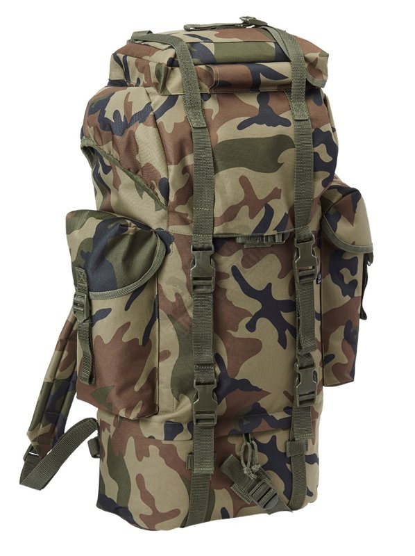 Tactical backpack Nylon 65L Brandit Woodland 
