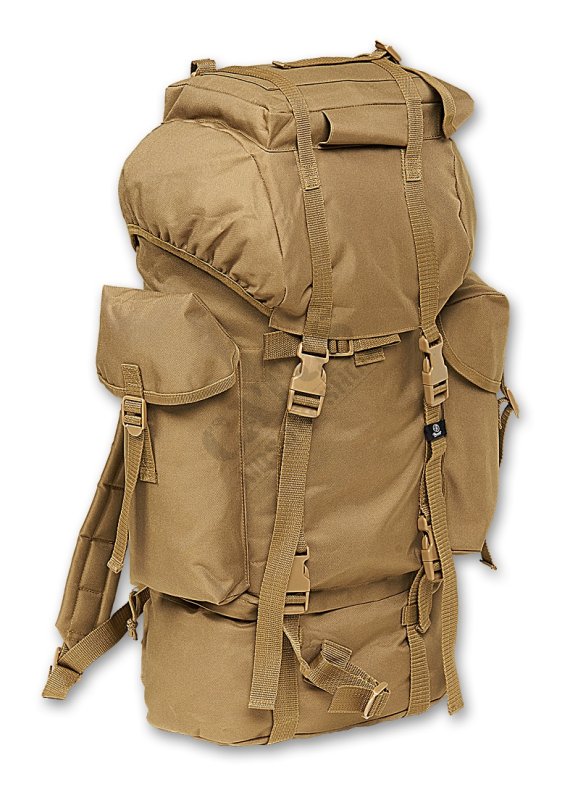 Tactical backpack Nylon 65L Brandit Camel 