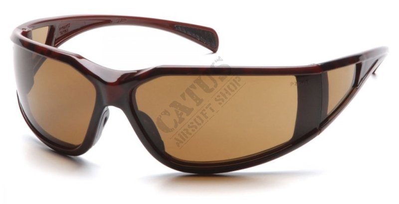 EXETER Anti-Fog Goggles Pyramex Brown  