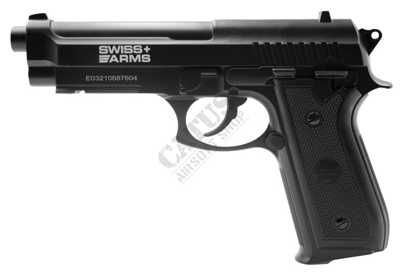 Swiss Arms air pistol SA P92 4,5mm CO2 NBB Black 